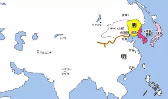 看看日本眼中的清朝地图, 我们就明白了历史不是狗屎运来的！