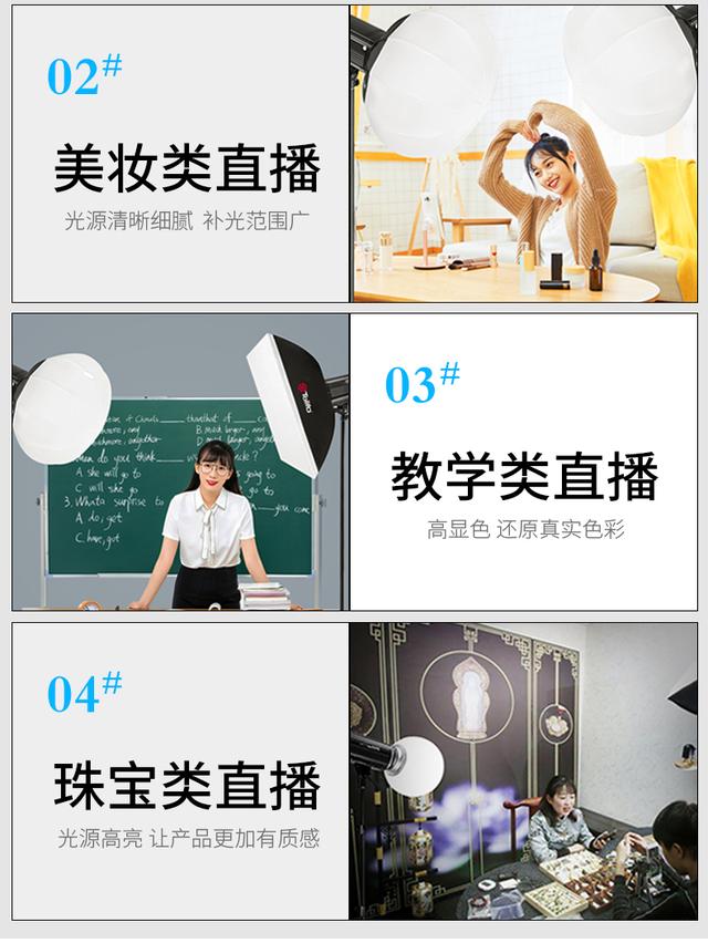 圖立方SK180W攝影燈常亮補光拍攝打光燈美顏淘寶服裝直播燈太陽燈