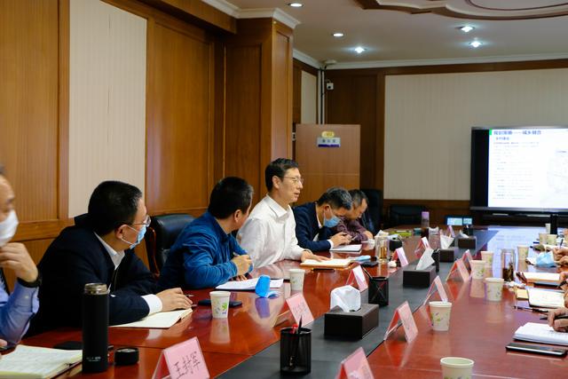 陈西武主持召开黄河北部片区一体化发展规划对接会