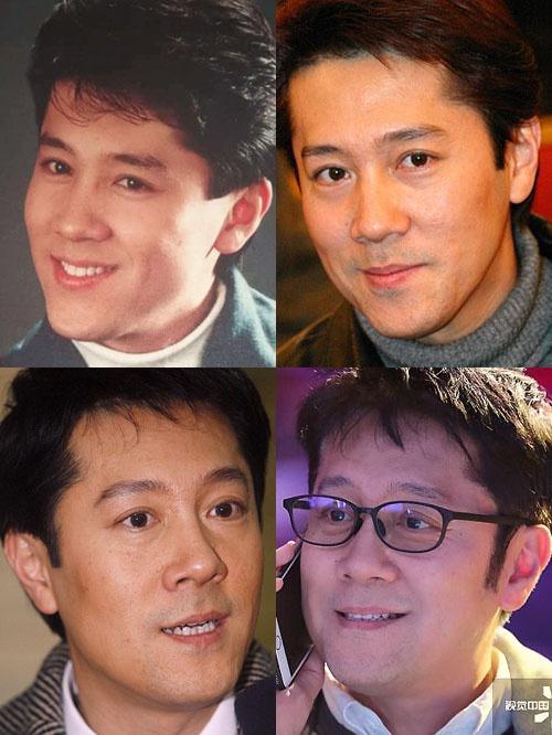 男星颜值发展史，郭德纲完胜黄晓明金城武，颜值二十多年完全没变