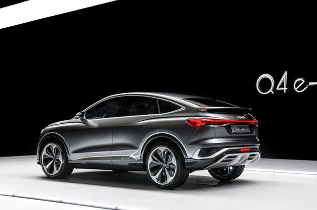 纯电动轿跑SUV 图解奥迪Q4 Sportback e-tron概念车