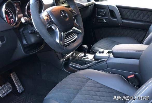 原版改款奔驰G500高2.25米，轮毂22英寸