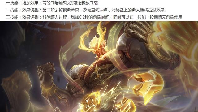 王者荣耀7.7更新：体验服五位英雄调解，李信神魔皮肤正式官宣