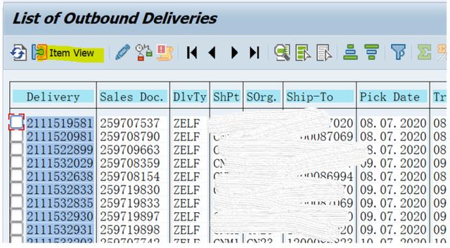「SAP技术」SAP SD微观研究之根据SO查询到该订单发货的批次