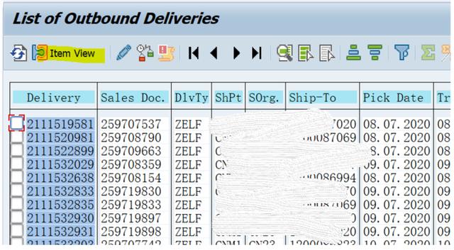 「SAP技术」SAP SD微观研究之根据SO查询到该订单发货的批次