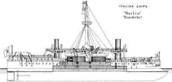 亚平宁的四重奏，划时代的杜伊利奥级铁甲舰，