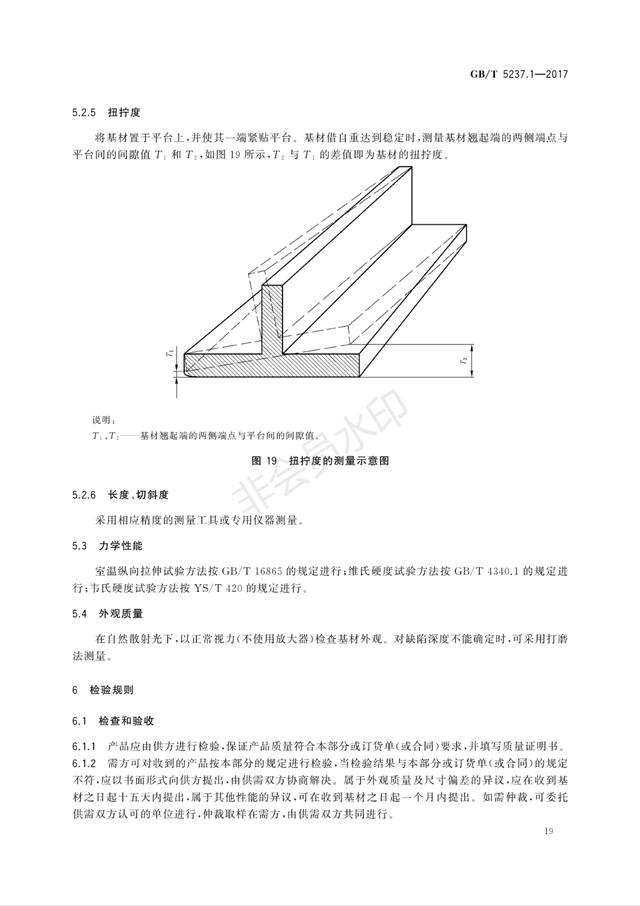 2019最新铝合金门窗、幕墙型材的国家标准