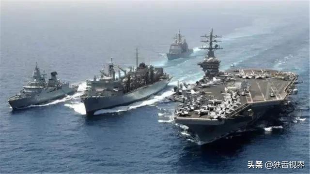 最新！美英战舰闯入二号军事强国“后院”，万吨巨舰发出强势警告