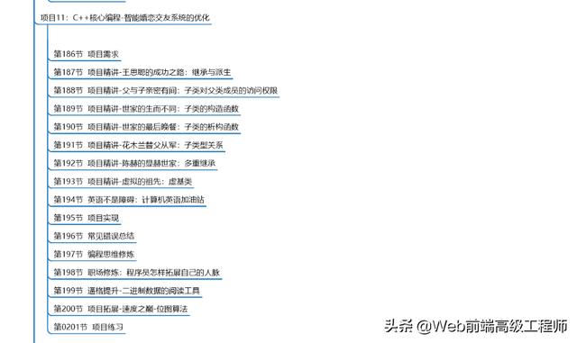 C++程序员必会的12个大项目，学会这些项目，找工