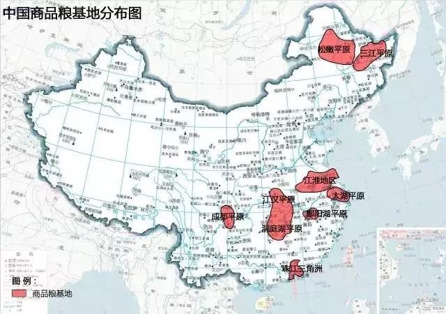 纯干货！中国农业分布地图汇总