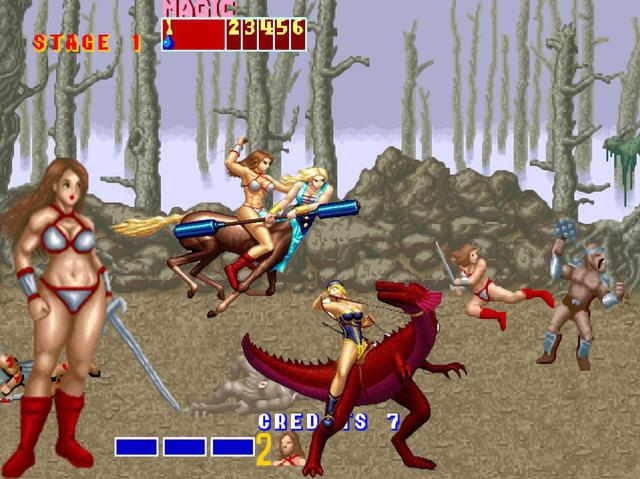 街机游戏中让人魂牵梦萦的女神，多少玩家曾为她们损兵折将