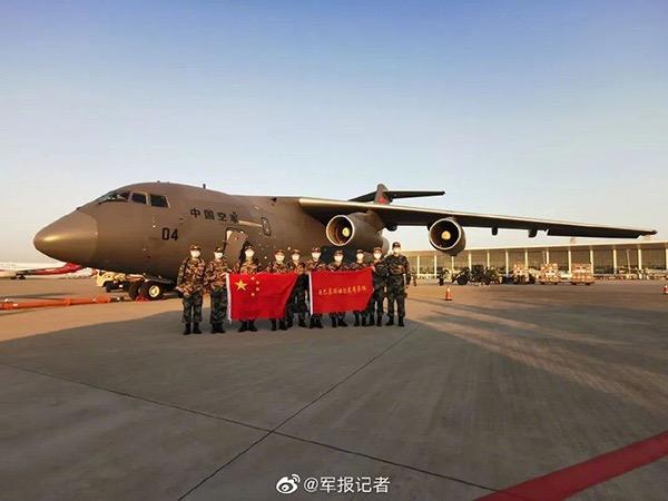 中国运-20运输机一天飞了三个国家，里程可达七千公里
