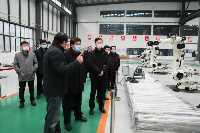 区委书记韩伟到济南新材料产业园区督导复工企业疫情防控工作