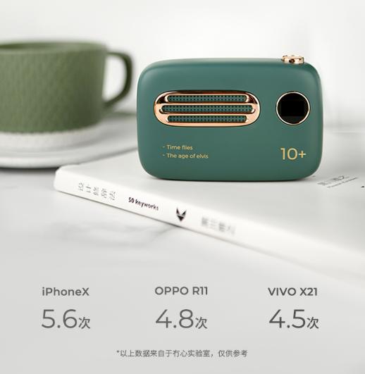薇婭5分鐘狂銷2萬臺，小米有品賣斷貨！高顏值復(fù)古mini充電寶推薦