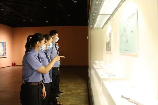 镜湖区检察院组织开展“走进芜湖博物馆、以史为镜悟初心”党史教育日