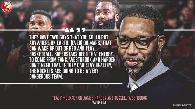 火箭三喜臨門！T-Mac力挺哈威奪冠，德帥為Tucker求情，格林練出八塊腹肌！-黑特籃球-NBA新聞影音圖片分享社區