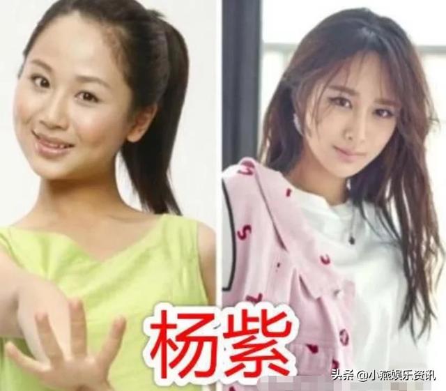 张子枫童年照，蒋依依童年照，赵今麦童年照，看到杨紫的变化真大