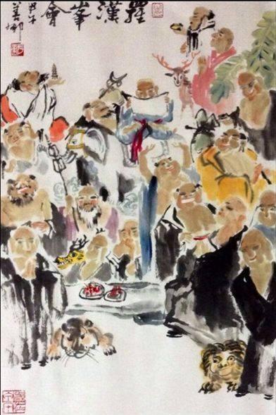 佛祖和观音慈眉善目，为何十八罗汉却是面目狰