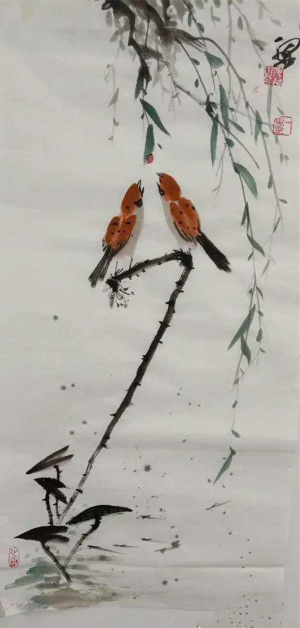 画家杨皓作品欣赏