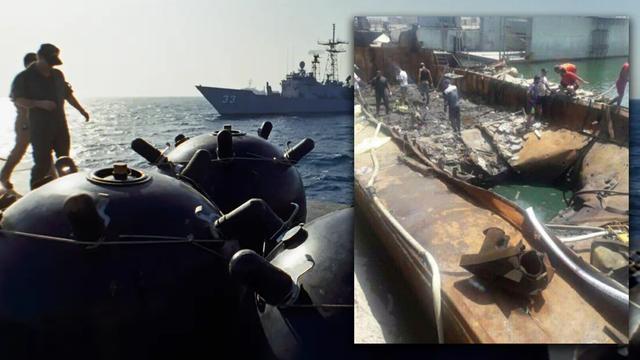 伊朗护卫舰被炸沉疑案再出：并不是C-802导弹打的，秘密试验水雷