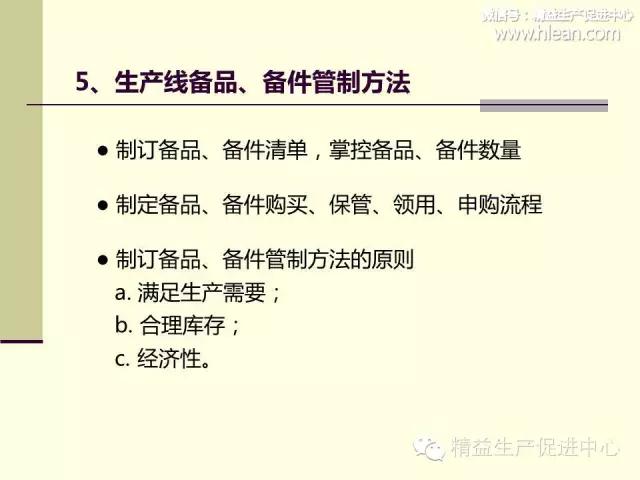 「精益学堂」制造型企业车间生产管理（3）