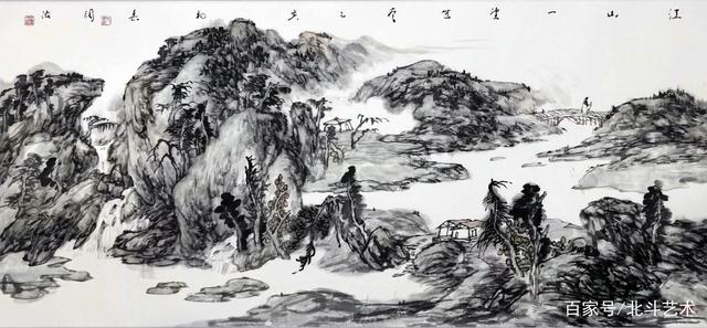 初识不知石中玉，内有玄机气自华，赏王阔海的新汉画艺术