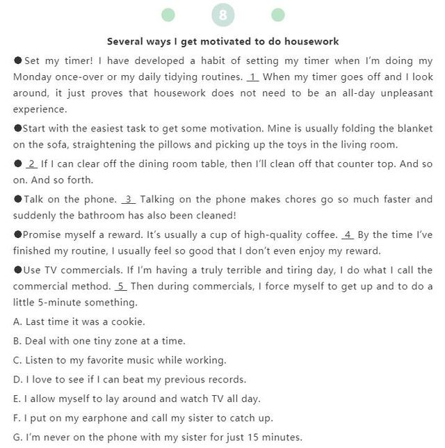 图片[9]-10套题搞懂高中英语“七选五”解题方法，考试再涨10分，建议收-笑傲英语网