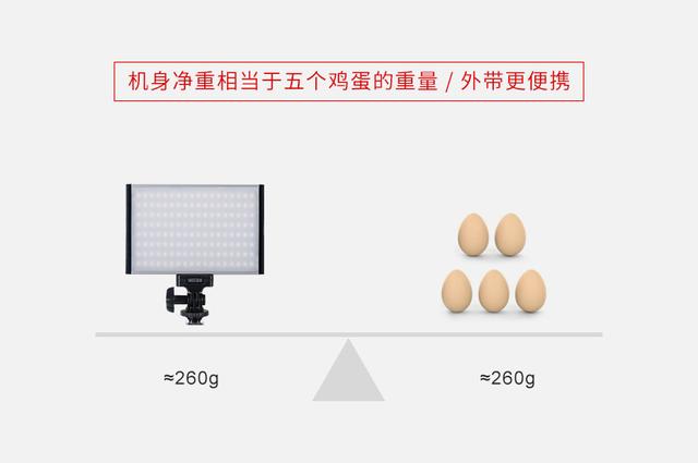 图立方pt-15便携led摄影灯机顶摄像灯相机补光灯影视拍照婚庆常亮