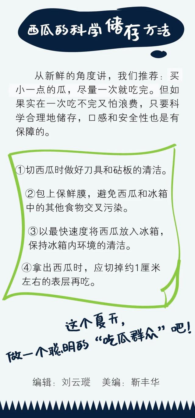 隔夜西瓜到底能不能吃？這些常識，“吃瓜群眾”必知！