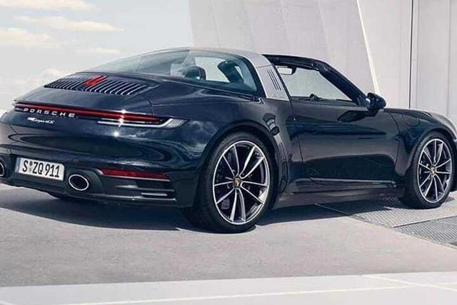 全新2021款保时捷911 Targa 4跑车官方照片泄漏