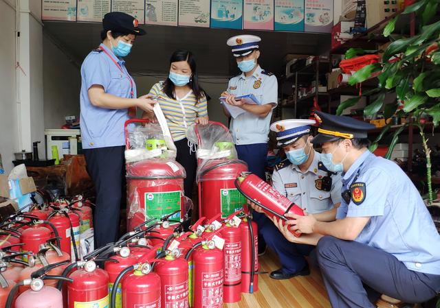 江西于都部门联合开展消防产品专项整治