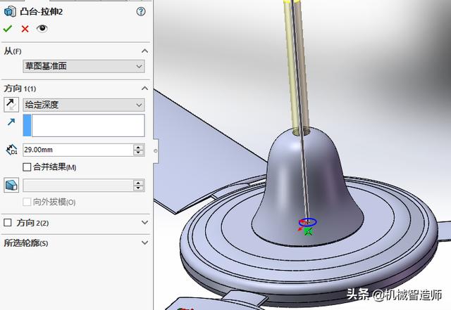 Solidworks风扇的3D建模过程，简单实用