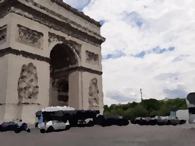 Python OpenCV绘画实现 油画效果、水彩效果