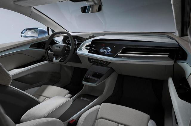 纯电动轿跑SUV 图解奥迪Q4 Sportback e-tron概念车