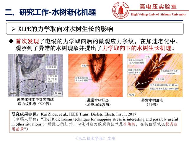 四川大學(xué)周凱教授：電纜水樹的老化、診斷與修復(fù)技術(shù)