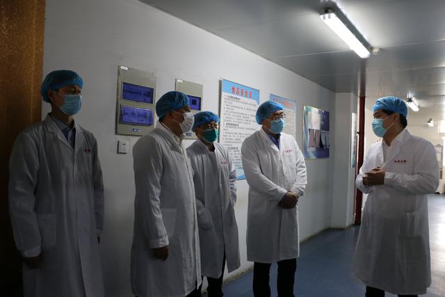 市科技局局长吕建涛一行到济南新材料产业园区调研