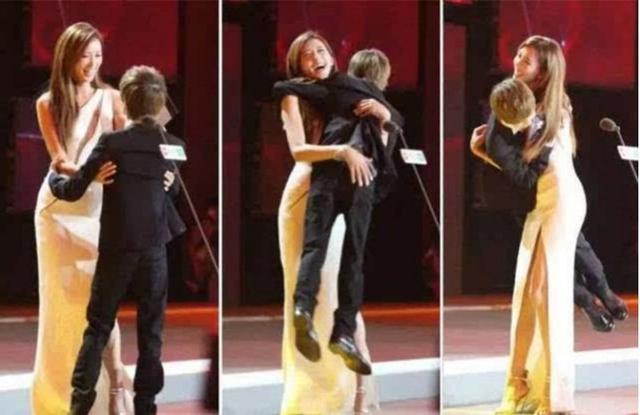 这些明星身高差距的“尴尬”合影，其中一位被