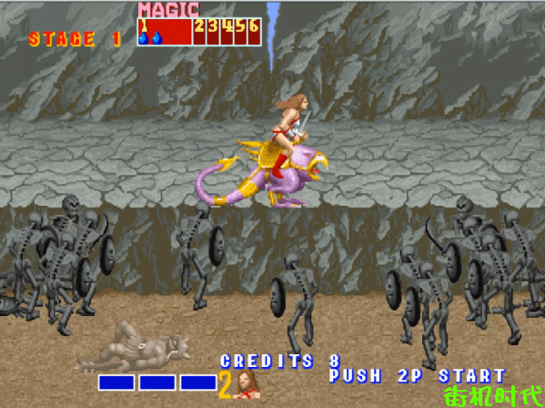 街機(jī)游戲時(shí)間耗盡不但不死，還把系統(tǒng)怪當(dāng)成玩物