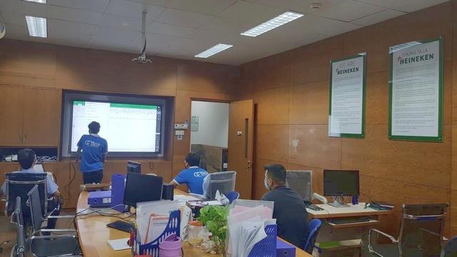 干杯喜力啤酒，皓丽会议平板赋能企业转型升级