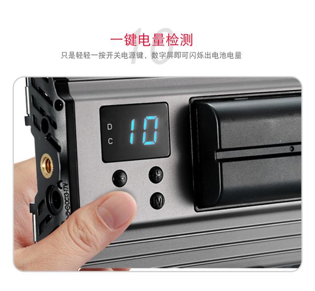 led攝影燈機頂攝像燈外拍相機補光燈影視拍照婚慶常亮燈桌面打光