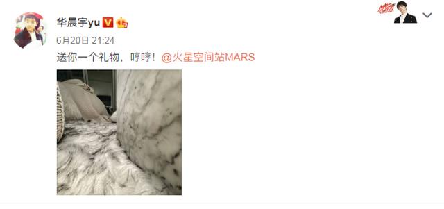 华晨宇更新动态，per和小爱鼠共同出镜，现实版的《猫和老鼠》