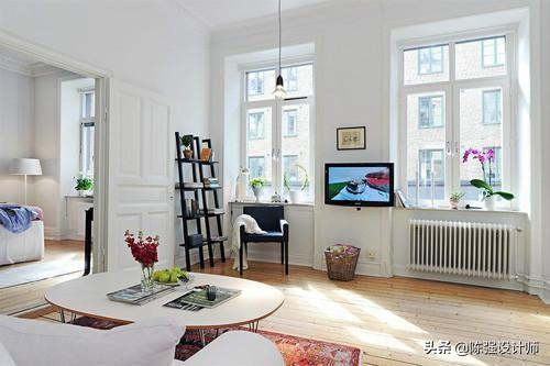 晒一套北欧风样板房，60㎡的一房一厅，任谁看了