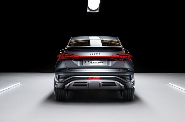 纯电动轿跑SUV 图解奥迪Q4 Sportback e-tron概念车