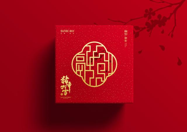 新年礼盒包装 设计分享