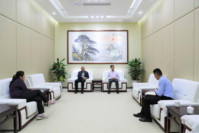 陈西武会见华润燃气济南区域总经理李森一行