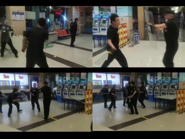 我司开展“战味”十足防暴演练 提升安全防范意识