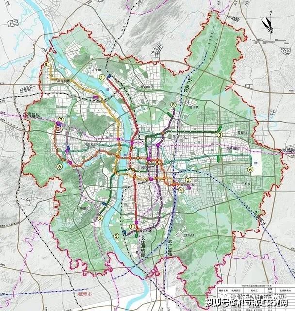 长沙地铁建设加快未来将建成18条轨道交通线路