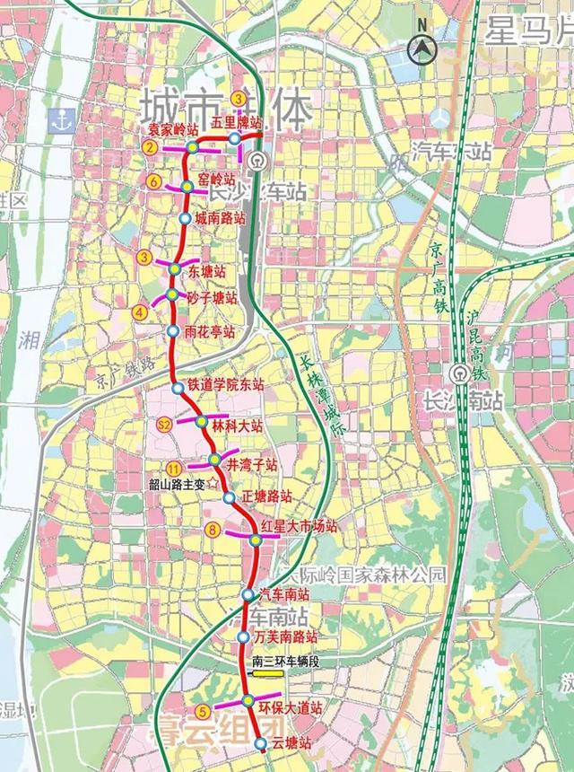 长沙全网络地铁时代来临!剩下8条地铁大盘点