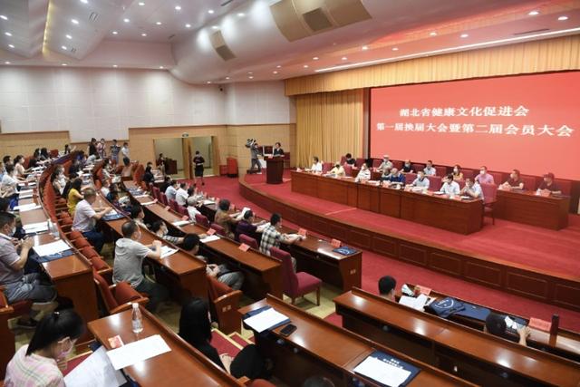 湖北省健康文化促进会第一次换届大会在汉隆重召开