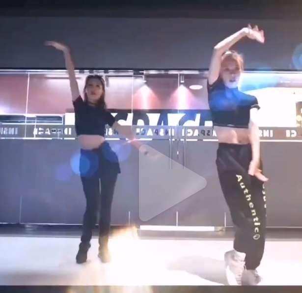 雷佳音娇妻晒跳舞视频，小蛮腰抢镜，跳舞又A又飒超有范